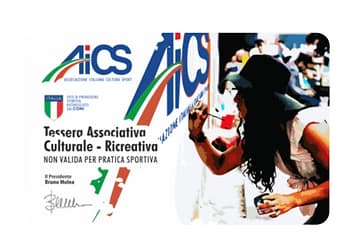 Tessera attività culturale-ricreativa